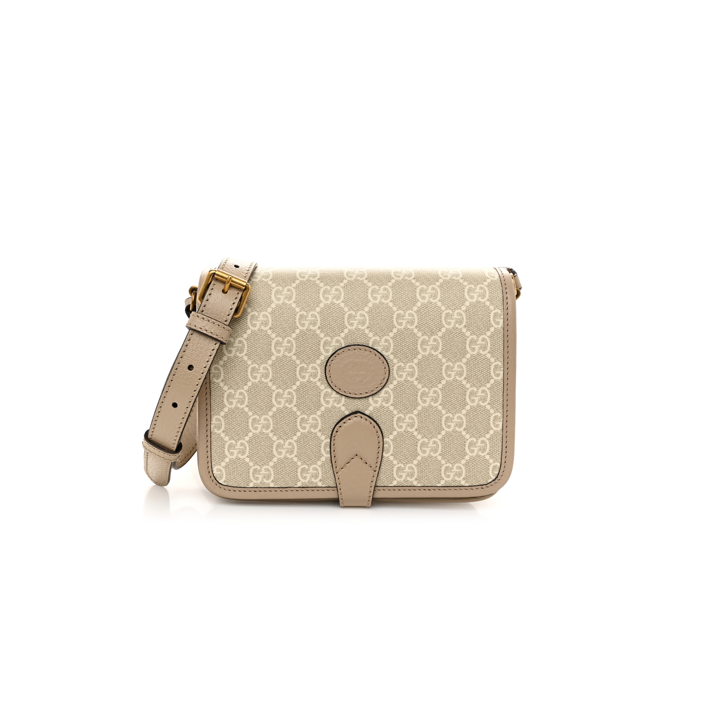 GUCCI MINI SHOULDER BAG WITH INTERLOCKING&G 671620 (20*17*8cm)